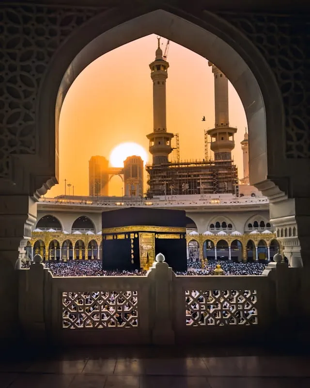 Kaaba at sunrise